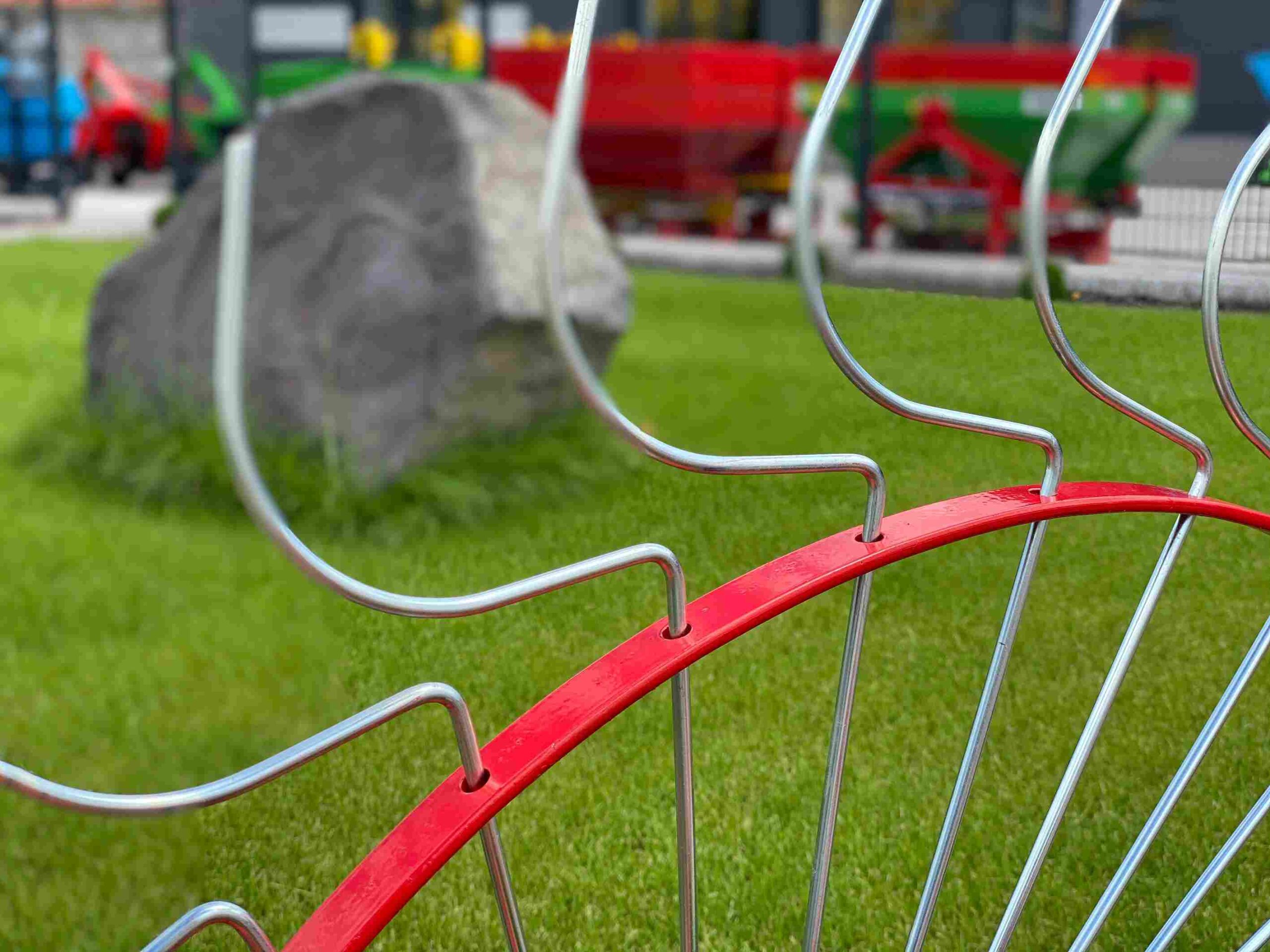 Greblă mecanică tip soare, 4 rotoare, 120 cm - imagine 4