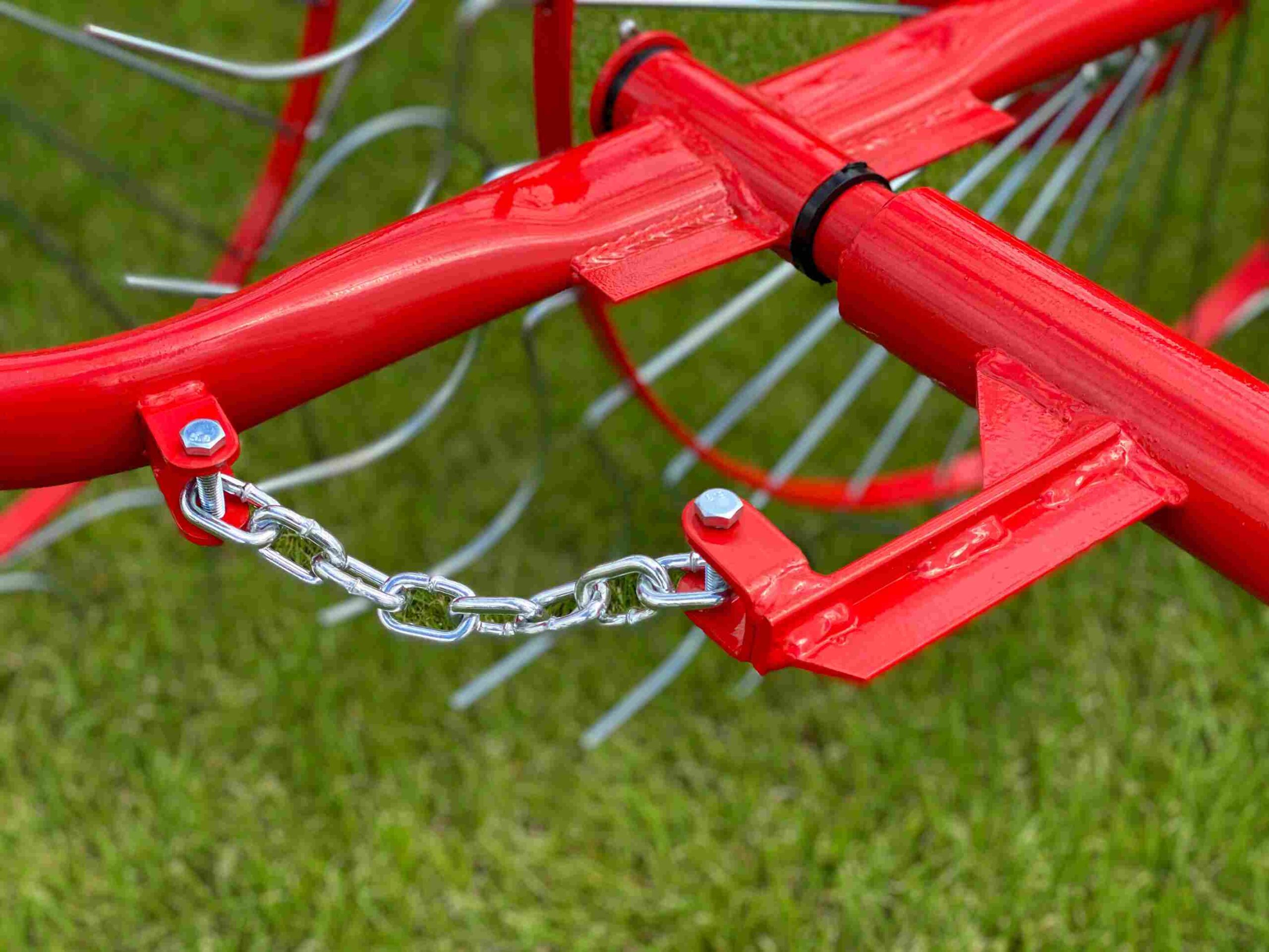 Greblă mecanică tip soare, 4 rotoare, 120 cm - imagine 5