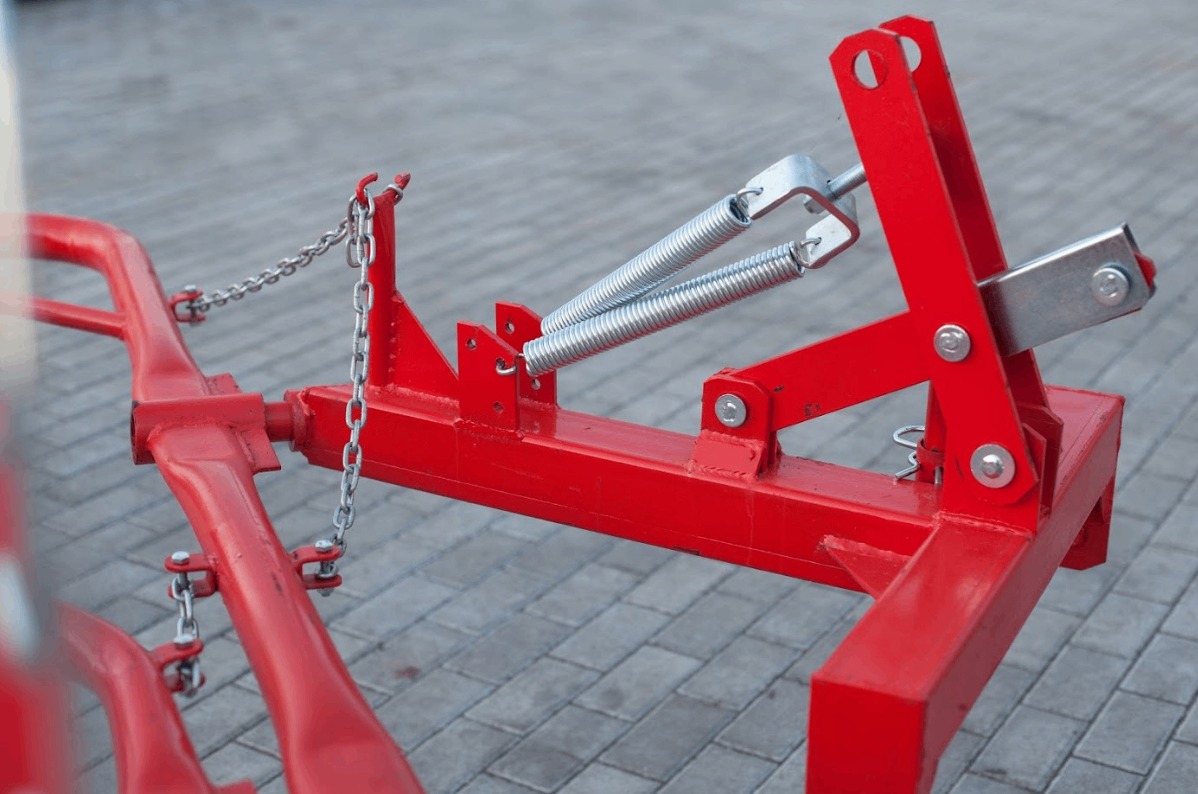 Greblă mecanică tip soare, 4 rotoare, 120 cm - imagine 8