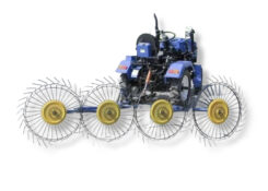 Grebla 4 sori pentru motocultor.