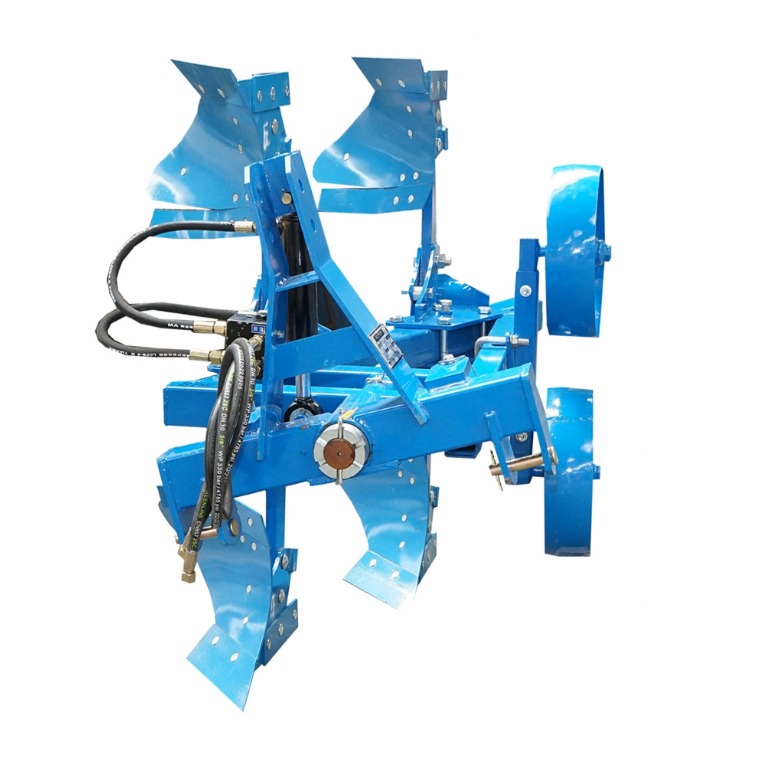 Plug agricol reversibil hidraulic cu 2 trupite, cormane pline Konig Traktoren - imagine 2