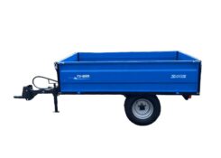 Remorcă agricolă, basculabilă hidraulic, 2T CIV inclus