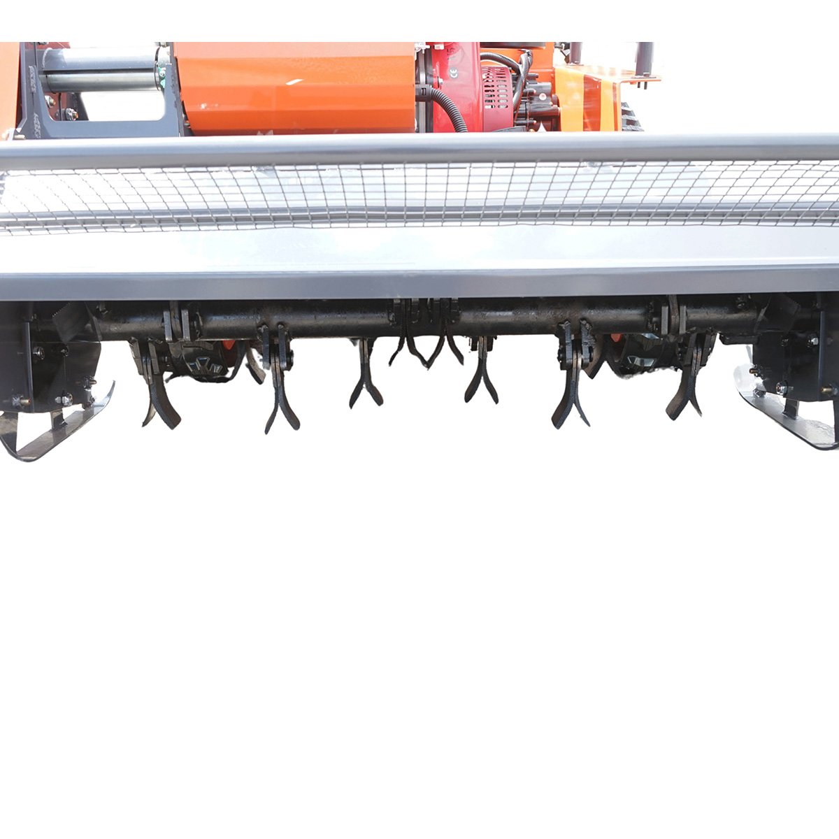Masina de tuns iarba cu telecomanda pe senile, motor diesel 12.5CP, latime de taiere 1000mm THOR - imagine 19