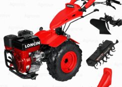Motocultor Lider cu motor Loncin cu freză, 15 CP Benzina cu inversor