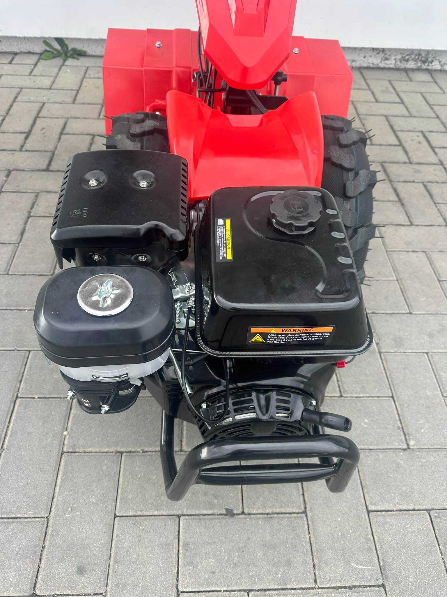 Motocultor Lider cu motor Loncin cu freză, 15 CP Benzina cu inversor - imagine 5